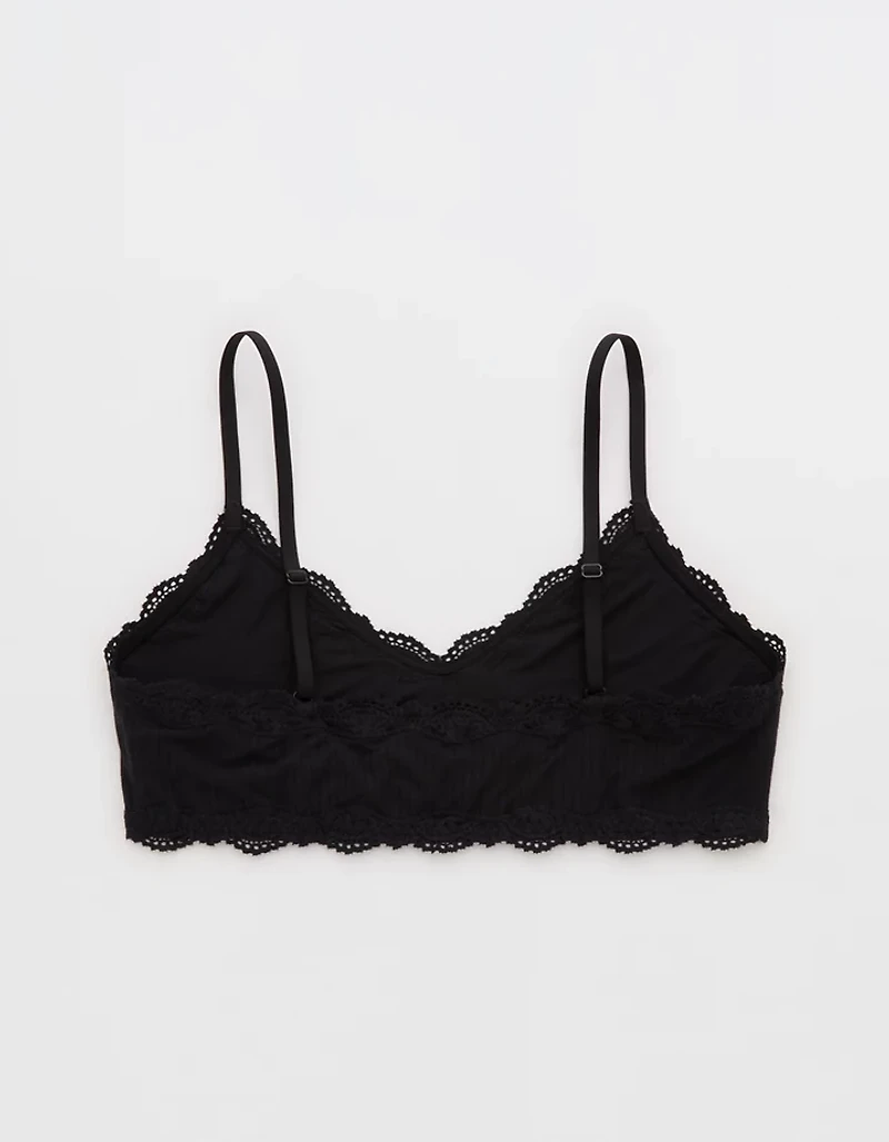 Superchill Modal Lace Trim Bralette