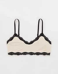 Superchill Modal Lace Trim Bralette
