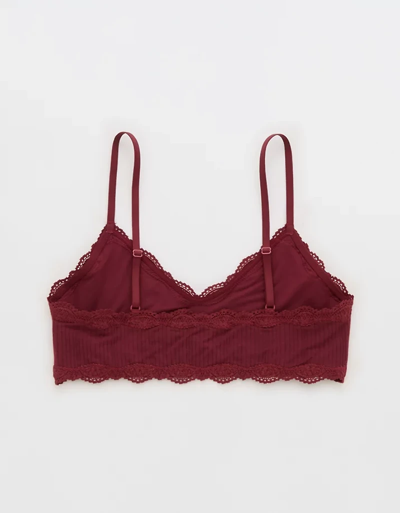 Superchill Modal Lace Trim Bralette