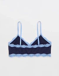 OVERSLEPT By Aerie Modal Lace Trim Bralette