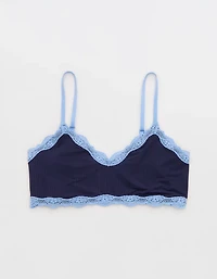 OVERSLEPT By Aerie Modal Lace Trim Bralette