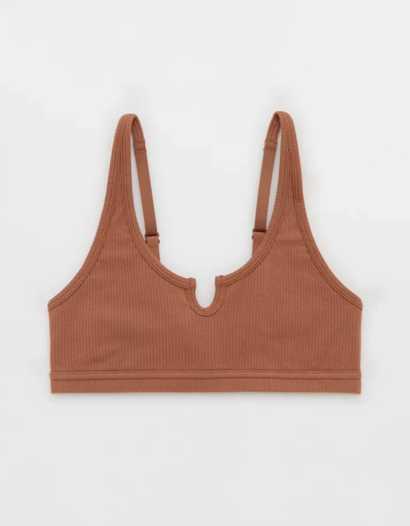 Superchill Cotton Rib Bralette