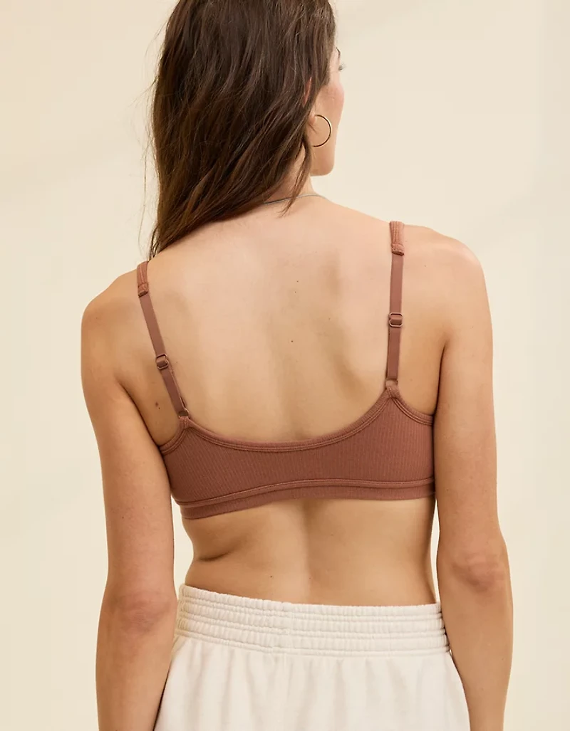 Superchill Cotton Rib Bralette