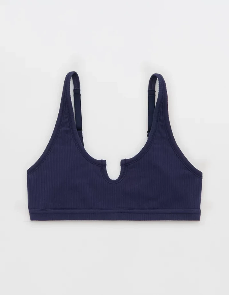 Superchill Cotton Rib Bralette