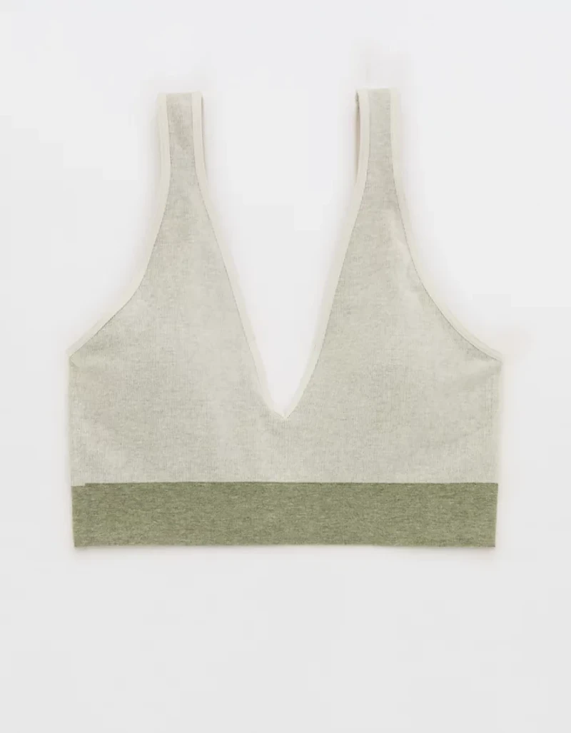 Superchill Seamless Plunge Bralette