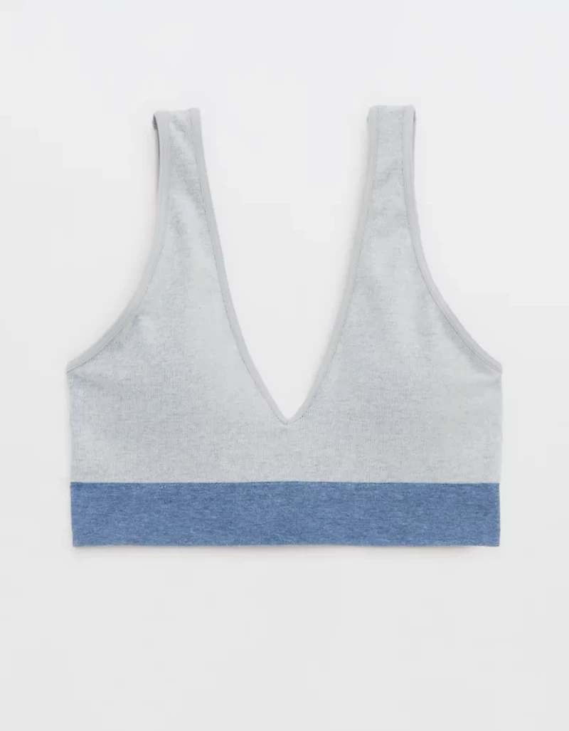 Superchill Seamless Plunge Bralette