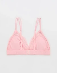 Superchill Pointelle Padded Triangle Bralette