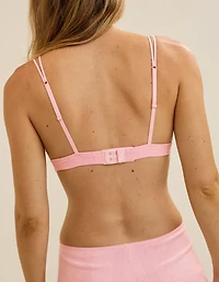 Superchill Pointelle Padded Triangle Bralette