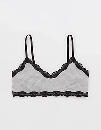 Superchill Modal Lace Trim Bralette