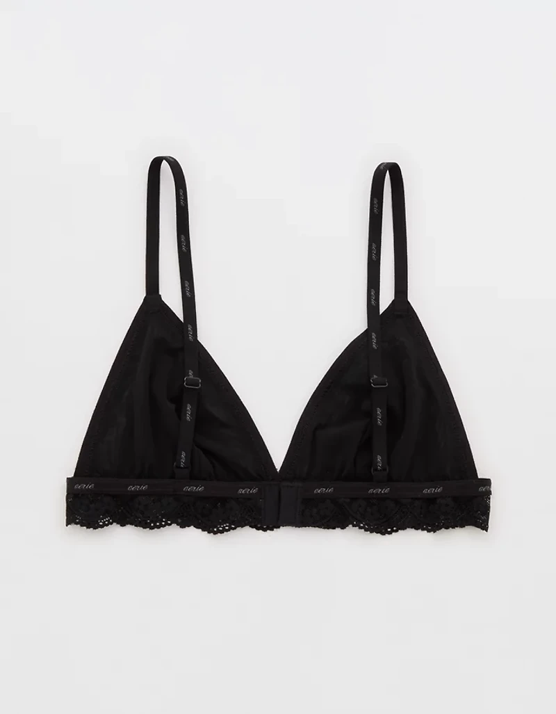 Superchill Cotton Lace Trim Bralette