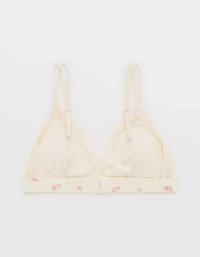 Superchill Pointelle Padded Triangle Bralette