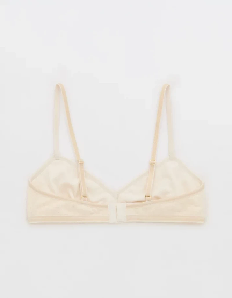 Superchill Shine Pointelle Triangle Bralette