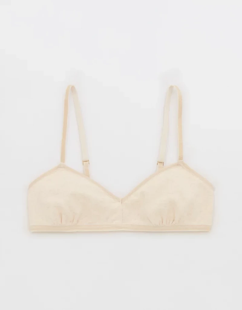 Superchill Shine Pointelle Triangle Bralette