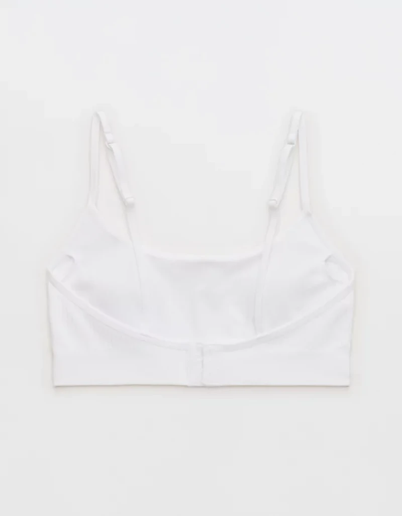 Superchill Seamless Rib Padded Scoop Bralette