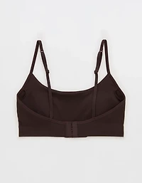 Superchill Seamless Rib Padded Scoop Bralette