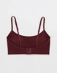Superchill Seamless Rib Padded Scoop Bralette