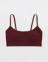 Superchill Seamless Rib Padded Scoop Bralette