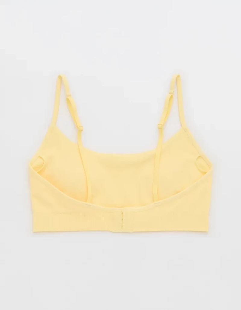 Superchill Seamless Rib Padded Scoop Bralette