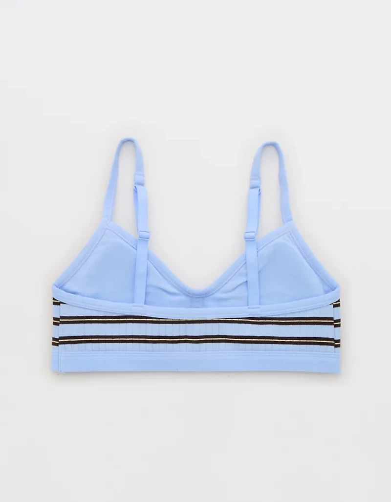 Superchill Cotton Rib Padded Bralette
