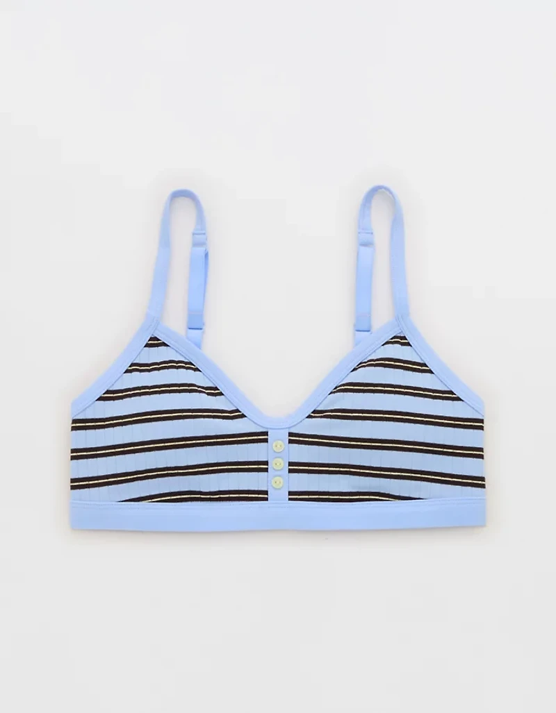Superchill Cotton Rib Padded Bralette