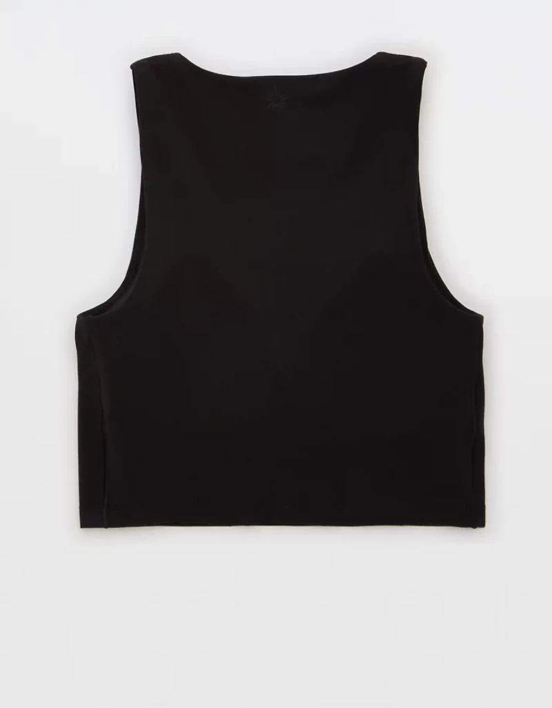 OFFLINE By Aerie Real Me XTRA High Neck Sports Bra