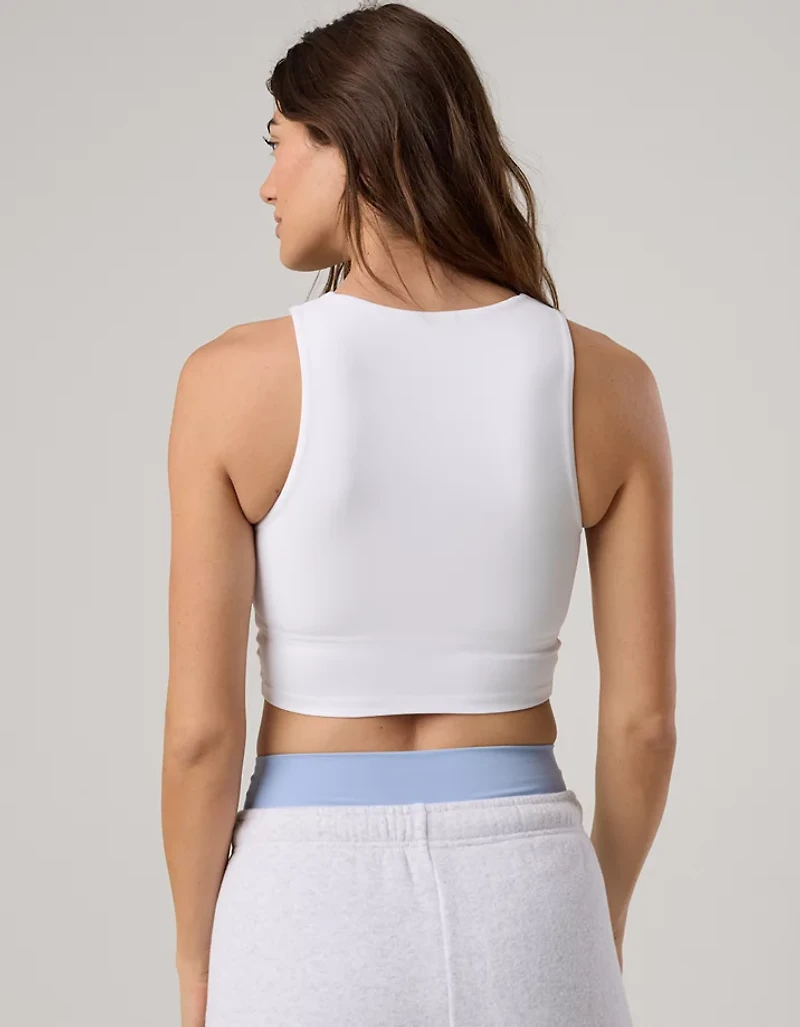 OFFLINE By Aerie Real Me XTRA High Neck Sports Bra