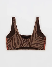 OFFLINE By Aerie Stripe Rib Classic Sports Bra