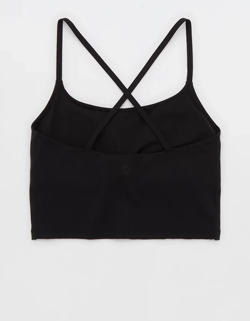 OFFLINE By Aerie Real Me Xtra Strappy Longline Sports Bra