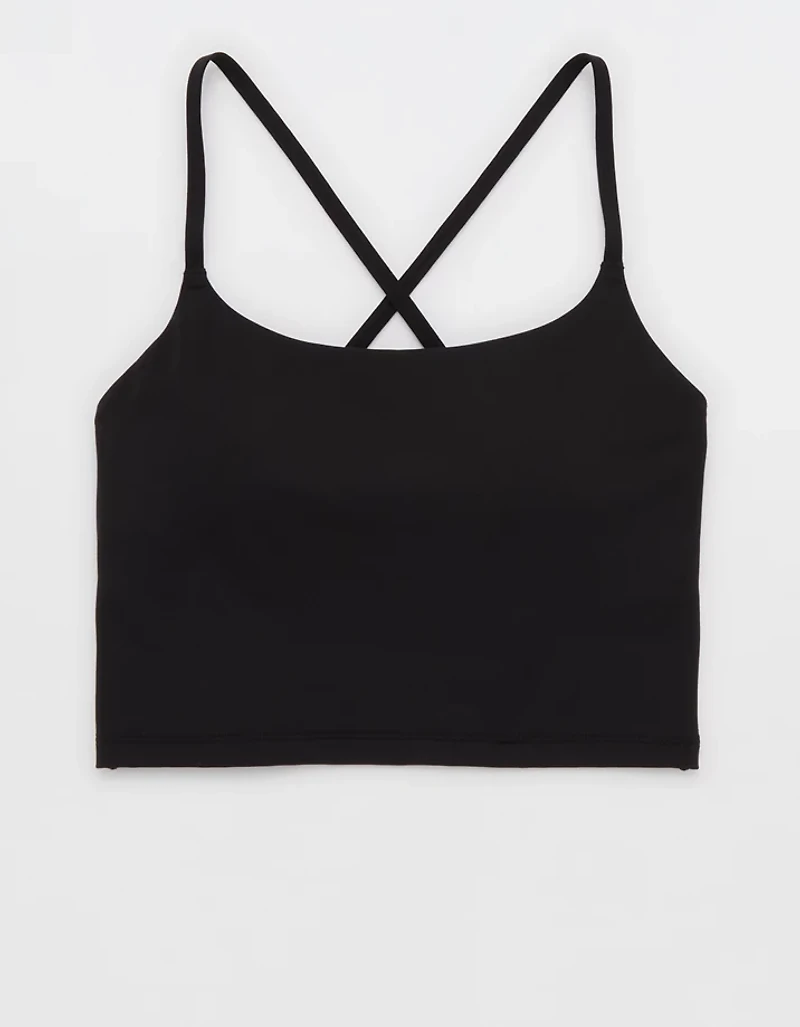 OFFLINE By Aerie Real Me Xtra Strappy Longline Sports Bra