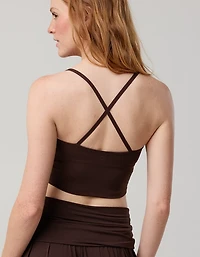 OFFLINE By Aerie Real Me Xtra Strappy Longline Sports Bra