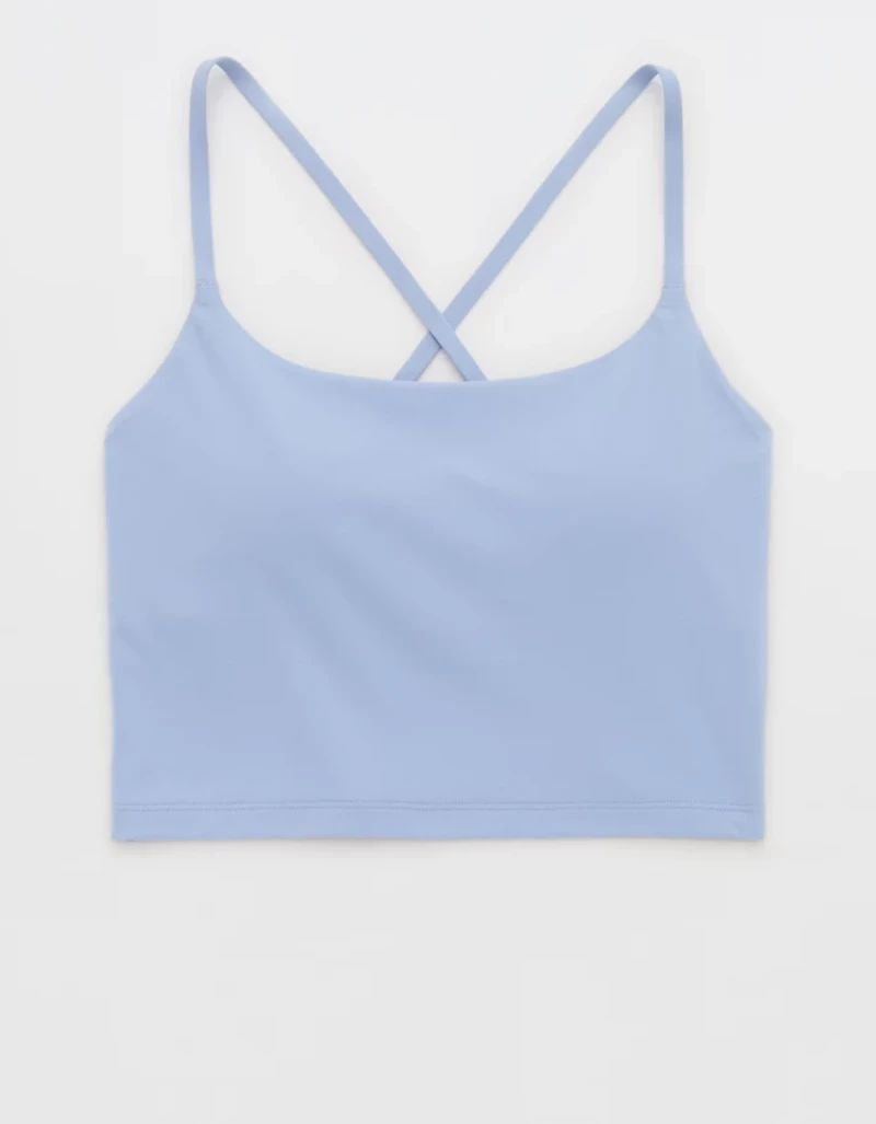 OFFLINE By Aerie Real Me Xtra Strappy Longline Sports Bra