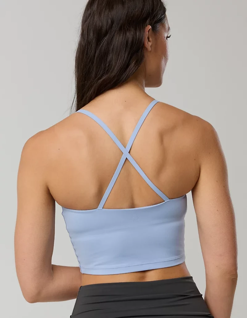 OFFLINE By Aerie Real Me Xtra Strappy Longline Sports Bra