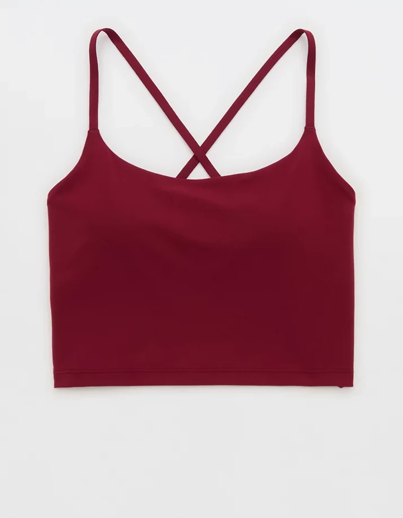 OFFLINE By Aerie Real Me Xtra Strappy Longline Sports Bra