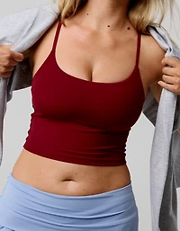 OFFLINE By Aerie Real Me Xtra Strappy Longline Sports Bra