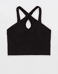 OFFLINE By Aerie Real Me XTRA Criss Cross High Neck Sports Bra