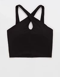 OFFLINE By Aerie Real Me XTRA Criss Cross High Neck Sports Bra