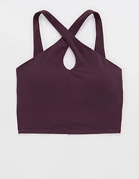 OFFLINE By Aerie Real Me XTRA Criss Cross High Neck Sports Bra