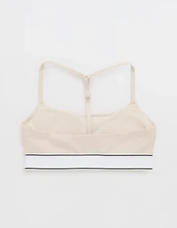 OFFLINE By Aerie The Hugger Logo Elastic Sports Bra