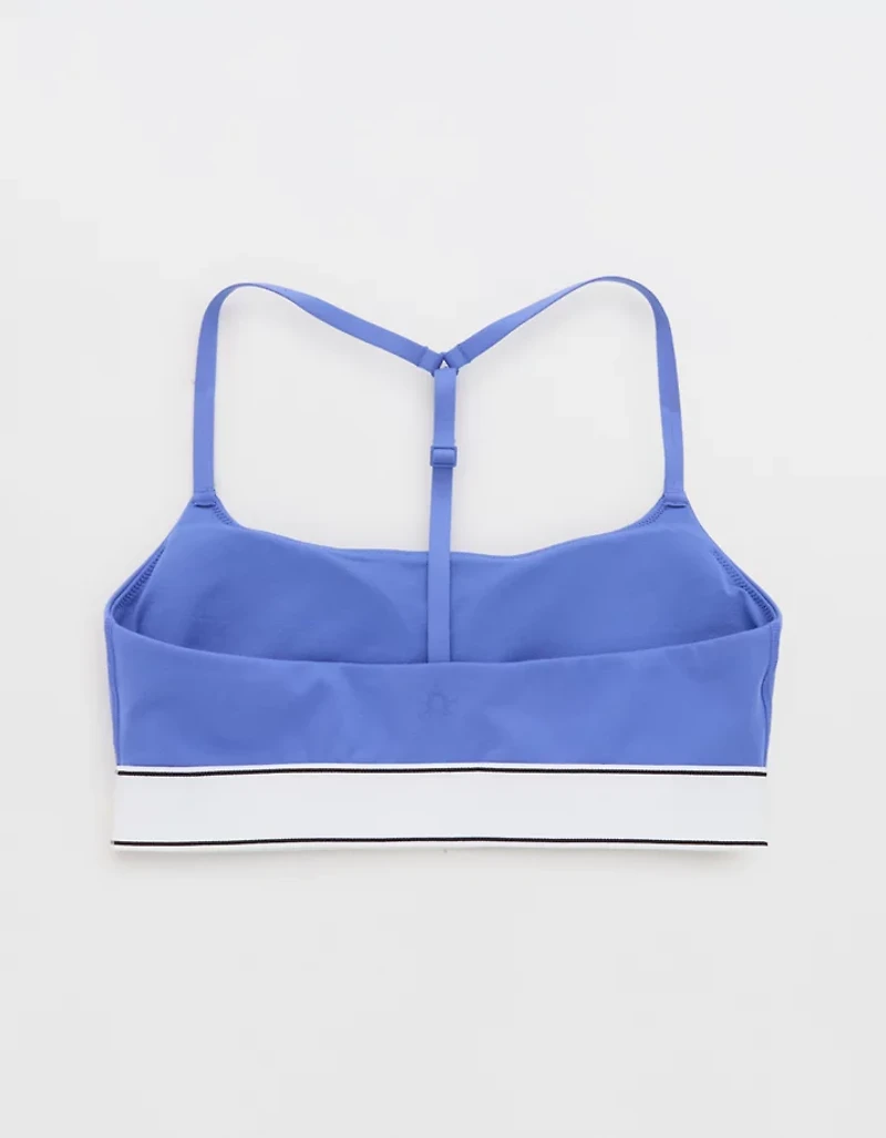 OFFLINE By Aerie The Hugger Logo Elastic Sports Bra