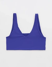 OFFLINE By Aerie Real Me XTRA Rib Switch Up V-Neck Sports Bra
