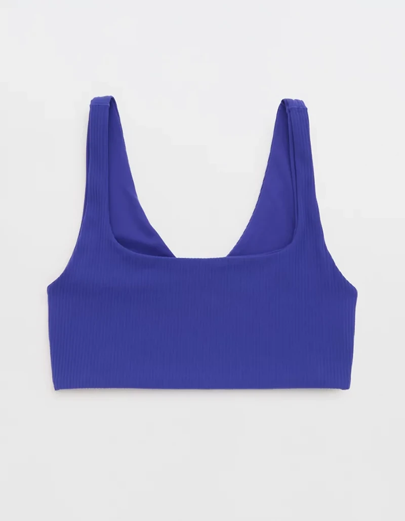 OFFLINE By Aerie Real Me XTRA Rib Switch Up V-Neck Sports Bra