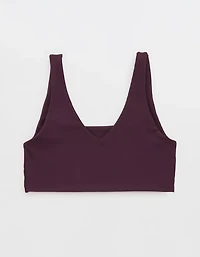 OFFLINE By Aerie Real Me XTRA Rib Switch Up V-Neck Sports Bra