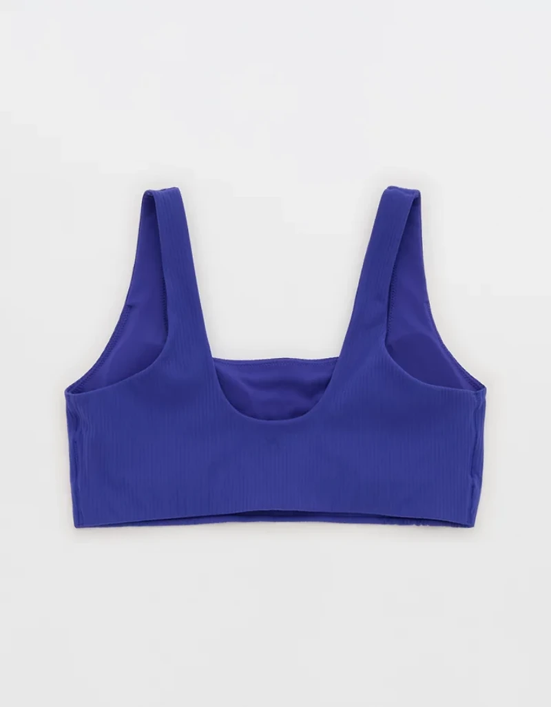 OFFLINE By Aerie Real Me XTRA Ribbed Classic Sports Bra