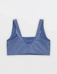 OFFLINE By Aerie Real Me XTRA Rib Foil Classic Sports Bra