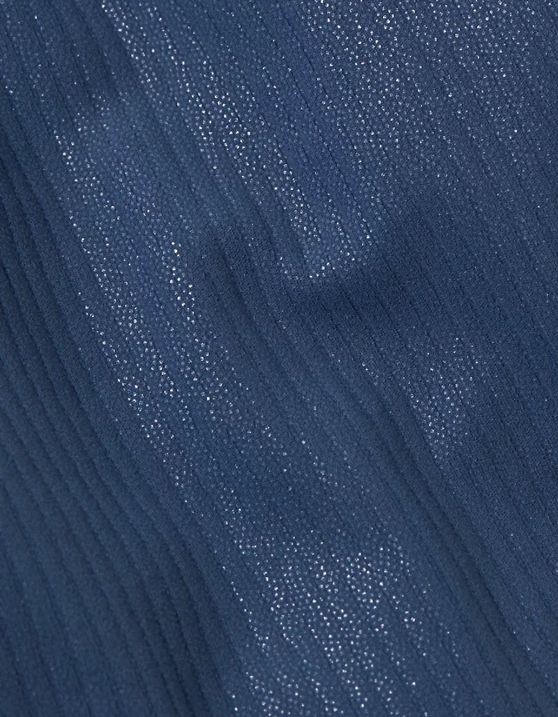 OFFLINE By Aerie Real Me XTRA Rib Foil Classic Sports Bra