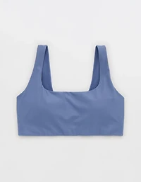 OFFLINE By Aerie Real Me XTRA Rib Foil Classic Sports Bra