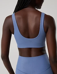 OFFLINE By Aerie Real Me XTRA Rib Foil Classic Sports Bra