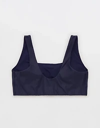 OFFLINE By Aerie Real Me XTRA Rib Foil Classic Sports Bra