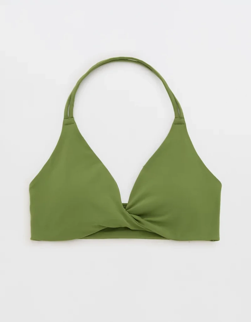 OFFLINE By Aerie Real Me XTRA Twist Halter Sports Bra