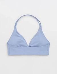 OFFLINE By Aerie Real Me XTRA Twist Halter Sports Bra